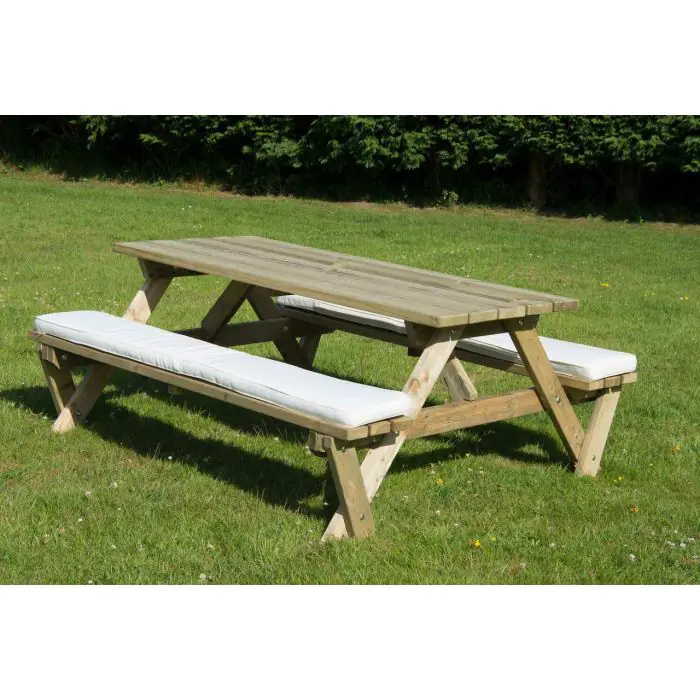 Heavy Duty A Frame Picnic Table - 7