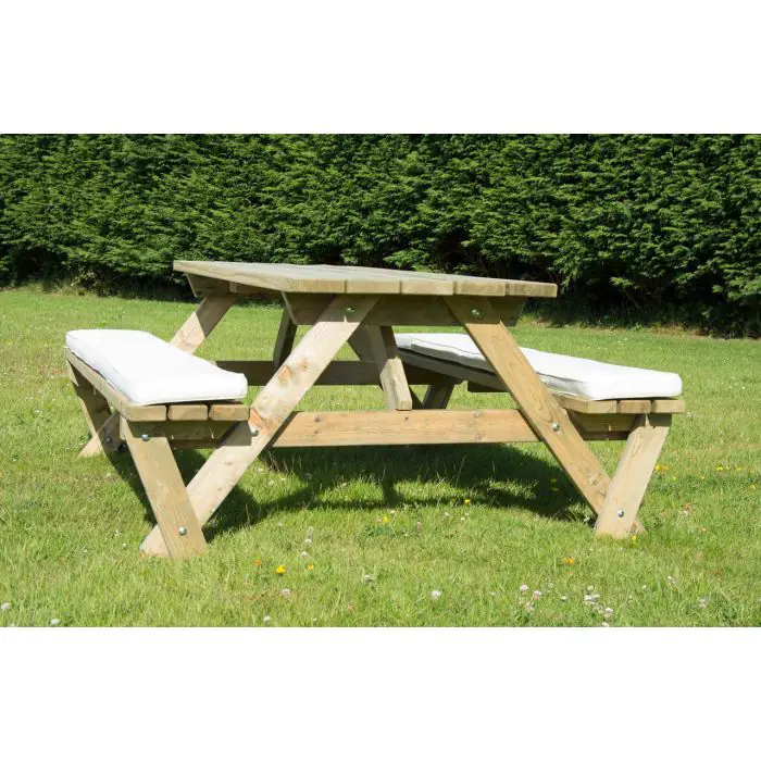 Heavy Duty A Frame Picnic Table - 6