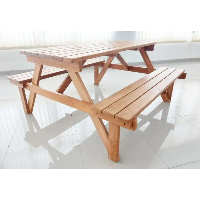 Teak A-Frame Picnic Bench - 2