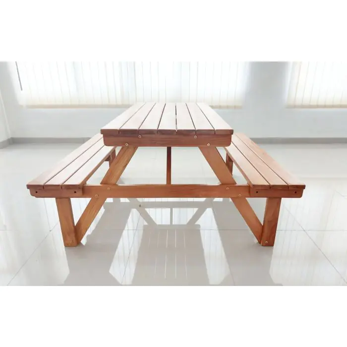 Teak A-Frame Picnic Bench - 3