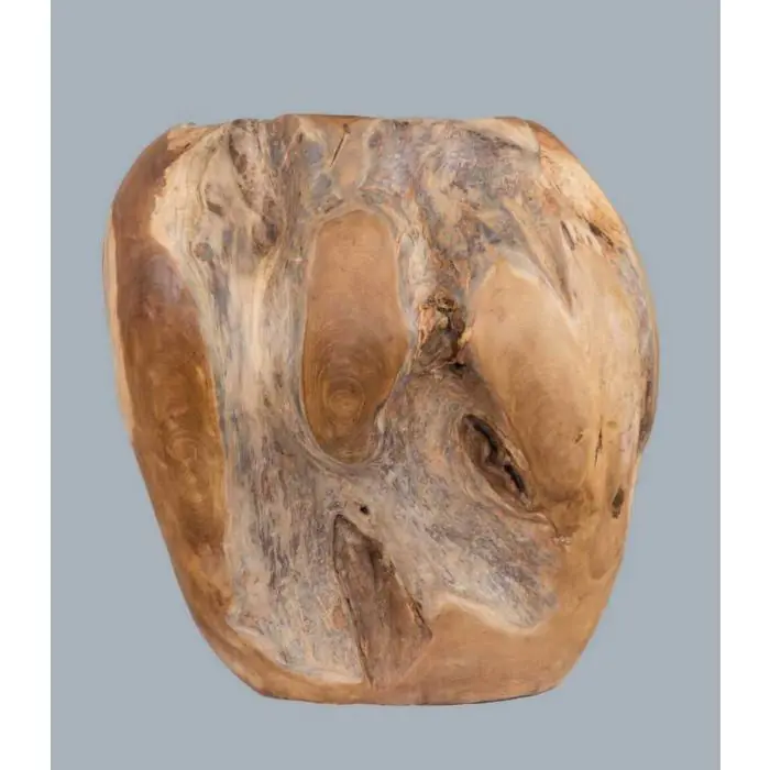 Reclaimed Teak Root Planter - 1