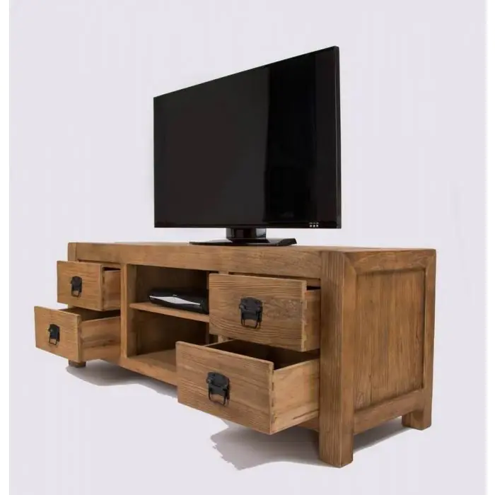 Reclaimed Elm TV Cabinet - 3