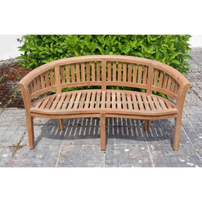 San Francisco Teak Garden Bench - 1