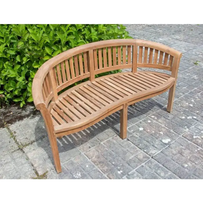 San Francisco Teak Garden Bench - 2