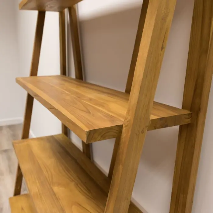 Reclaimed Teak Ladder Shelves - 2 Sizes - 14