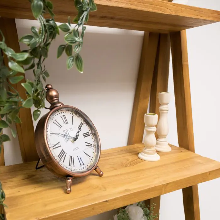 Reclaimed Teak Ladder Shelves - 2 Sizes - 3