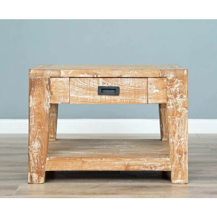 Reclaimed Teak Rio Square Coffee Table - 5