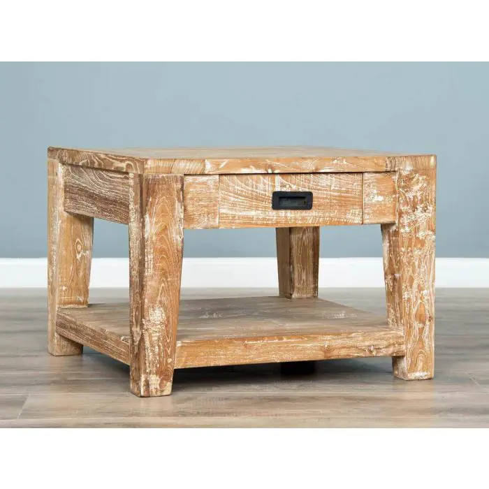 Reclaimed Teak Rio Square Coffee Table - 6