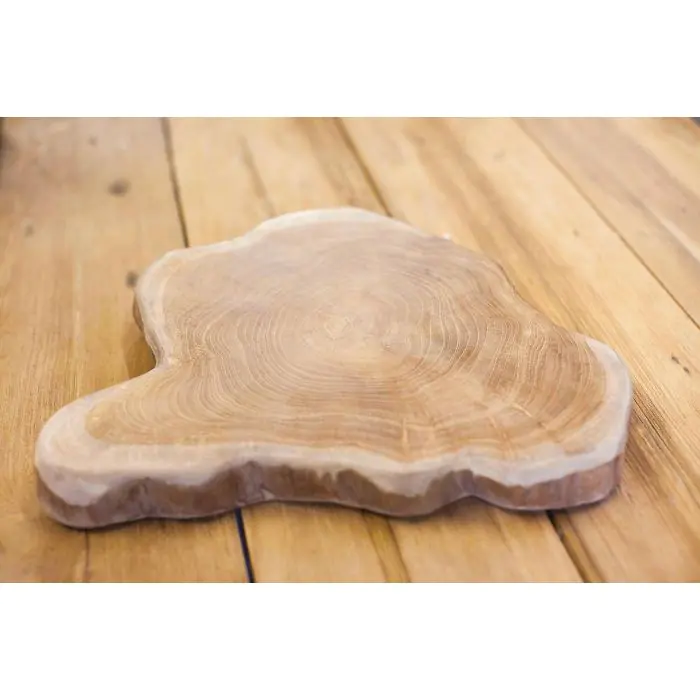 Reclaimed Teak Root Chopping Board - 4