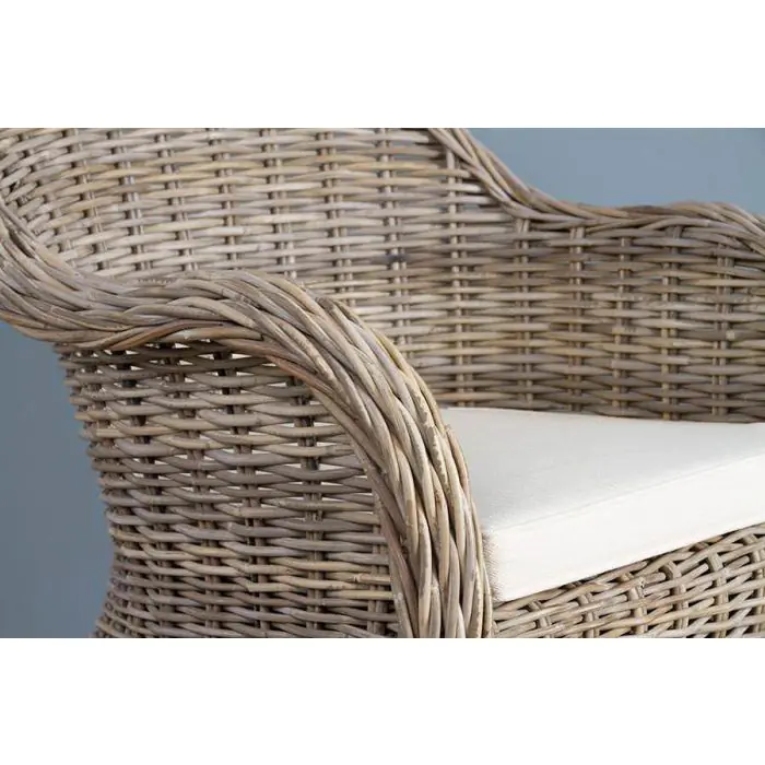 Riviera Natural Wicker Armchair - 3