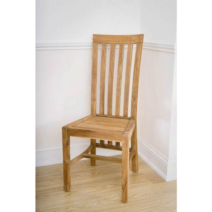 Reclaimed Teak Santos Dining Chair Sustainable Furniture