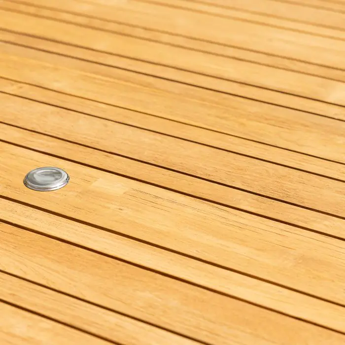 3m Reclaimed Teak Savannah Outdoor Dining Table - 4