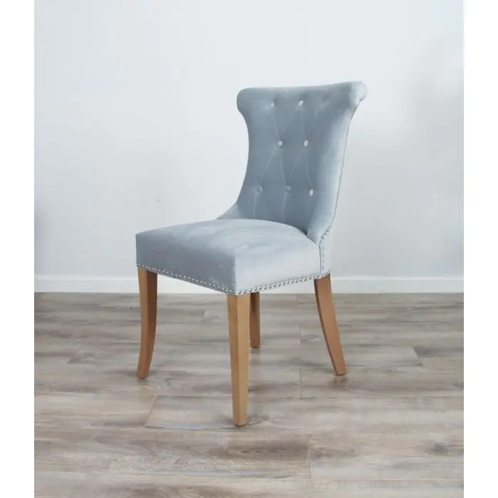 1.5m Java Root Circular Dining Table with 6 Dove Grey Windsor Ring Back Dining Chairs  - 22
