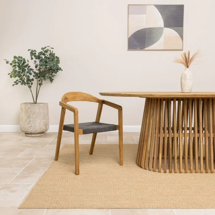 Reclaimed Teak Eclipse Dining Armchair - 1