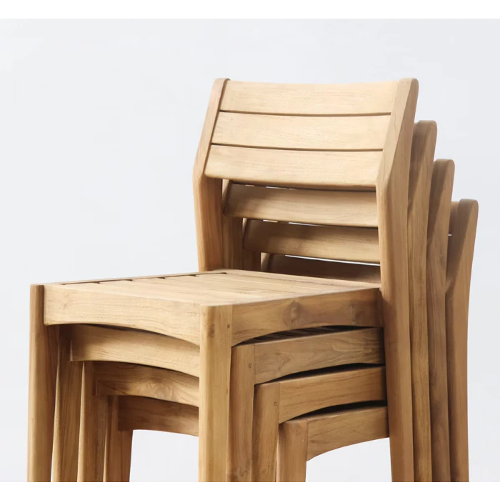 Reclaimed Teak Savannah Outdoor Dining Chair - 2