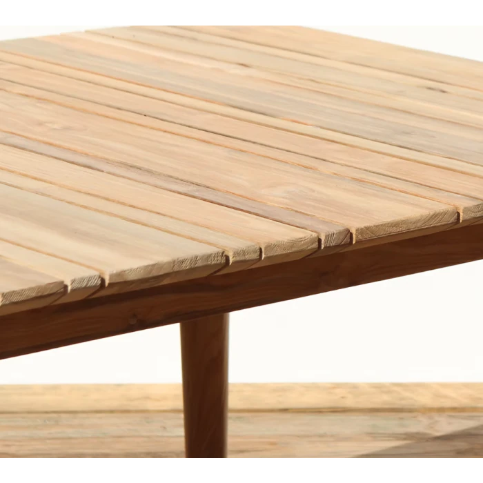 3m Reclaimed Teak Savannah Outdoor Dining Table - 2