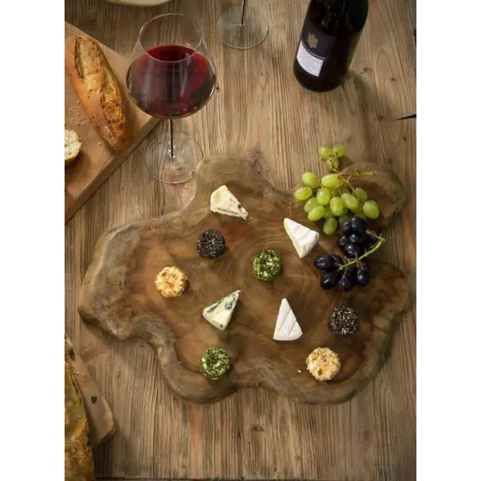 Reclaimed Teak Root Chopping Board - 1