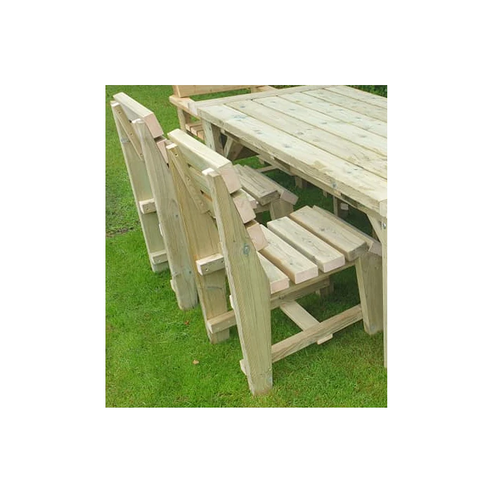 Swedish Redwood Rustic Chair - 2