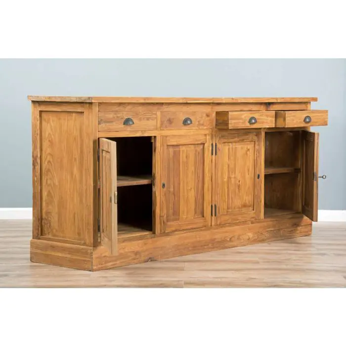Reclaimed Teak Java Dresser - 4 Door - 2
