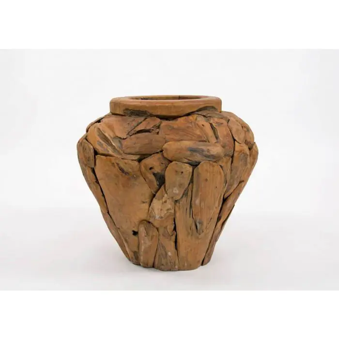 Reclaimed Teak Root Piece Vase - 3 sizes  - 2