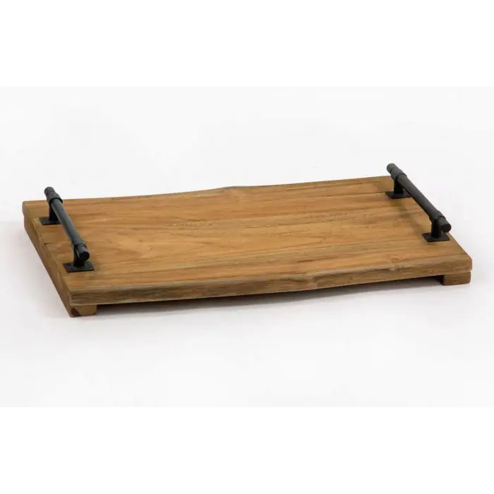Reclaimed Teak Urban Fusion Serving Tray - Rectangular - 2