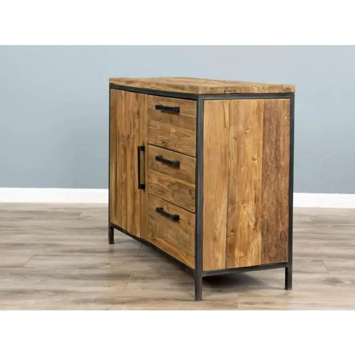 Urban Fusion Three Drawer Sideboard with Cupboard - 2