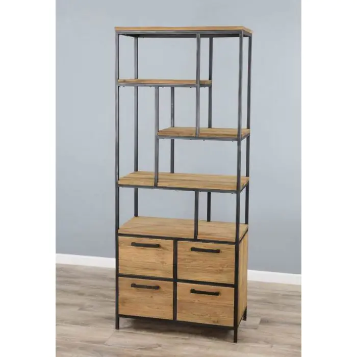Urban Fusion Display Unit with Four Drawers - 3