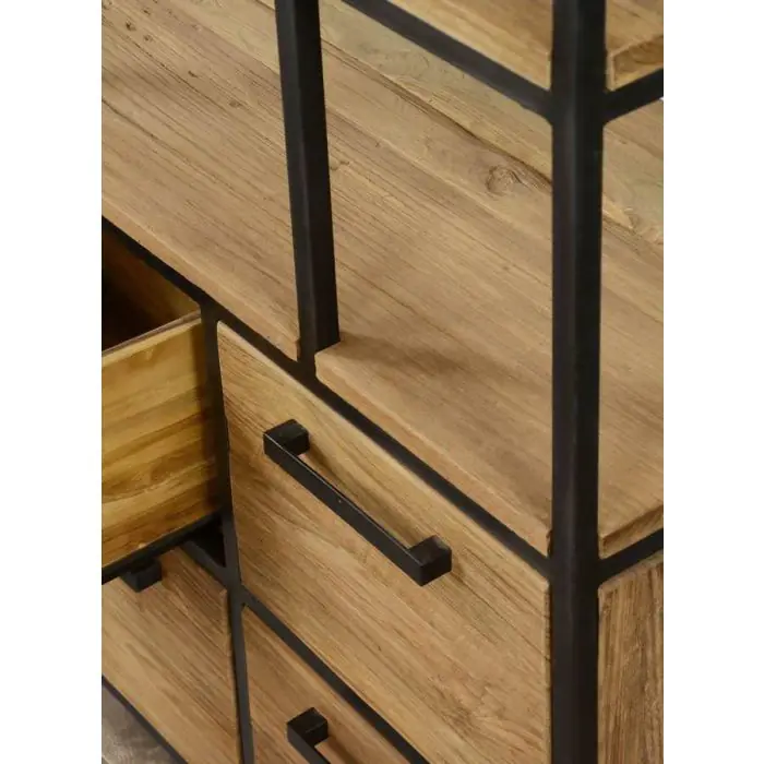 Urban Fusion Display Unit with Four Drawers - 6