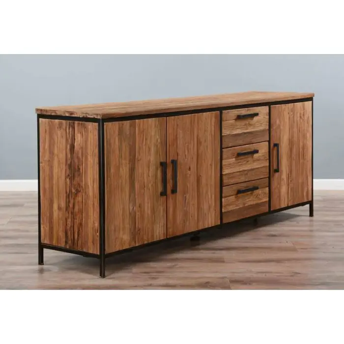 Urban Fusion Three Cupboard and Three Drawer Sideboard - 7