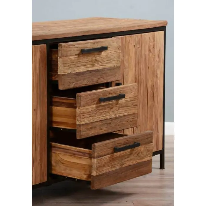 Urban Fusion Three Cupboard and Three Drawer Sideboard - 9