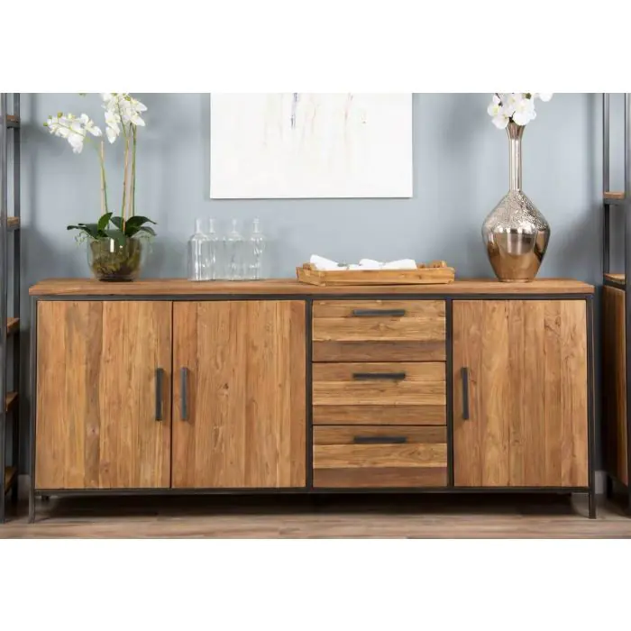 Urban Fusion Three Cupboard and Three Drawer Sideboard - 1