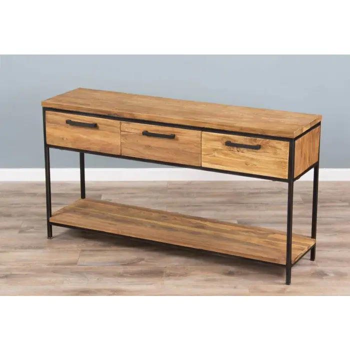 Urban Fusion Three Drawer Console Table - 1
