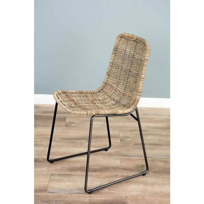 Urban Fusion Natural Wicker Chair - 6