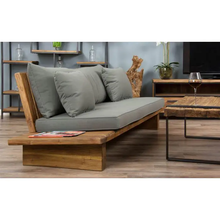 Urban Fusion Reclaimed Teak Sofa - 3
