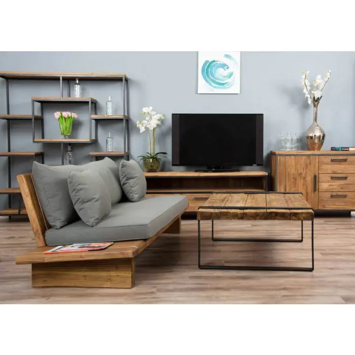 Urban Fusion Reclaimed Teak Sofa - 4