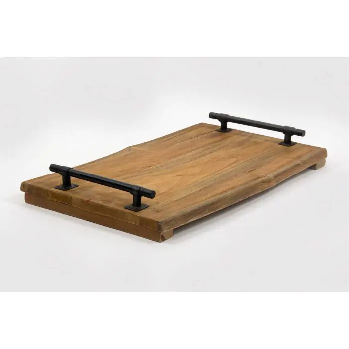 Reclaimed Teak Urban Fusion Serving Tray - Rectangular - 1
