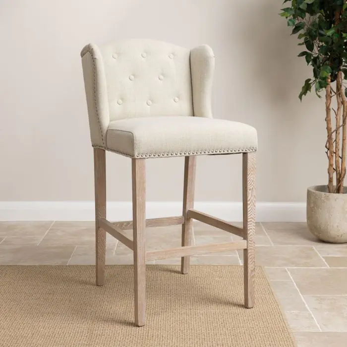 Windsor Ring Back Barstool - 2 Colours - 1