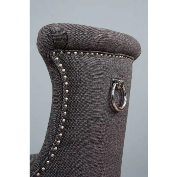 Windsor Ring Back Chair - Dove Grey - 5