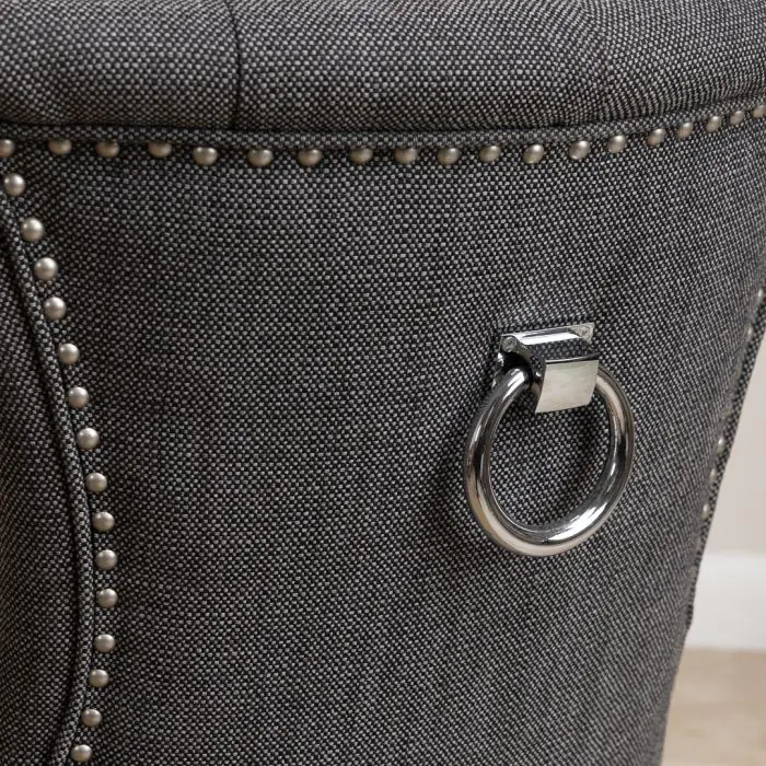 Windsor Ring Back Chair - Dove Grey - 4