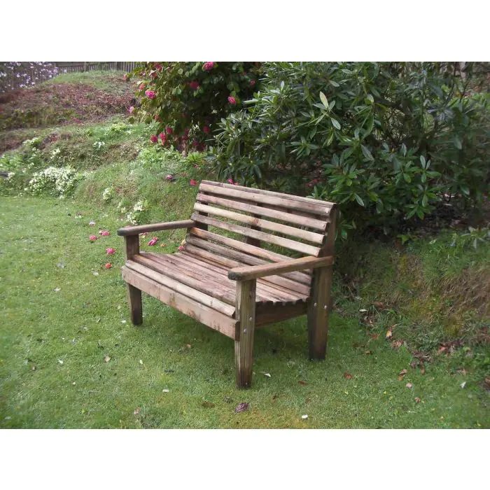 Douglas Fir Woodland Garden Bench - 3