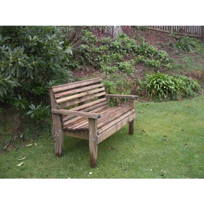 Douglas Fir Woodland Garden Bench - 4