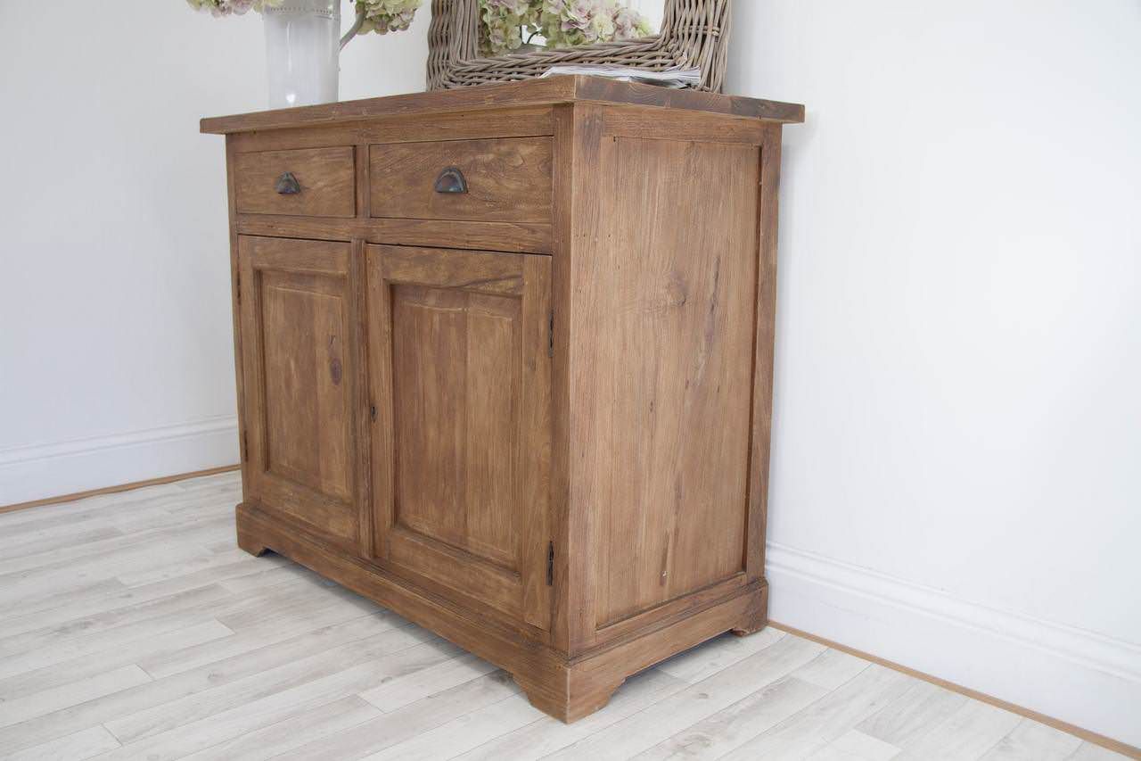 Reclaimed Teak Java Dresser 2 Door Sustainable Furniture