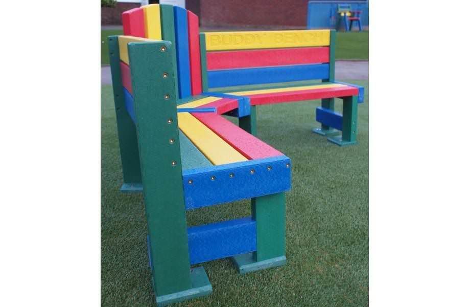 Recycled Plastic Junior Buddy Bench Sustainable Furniture