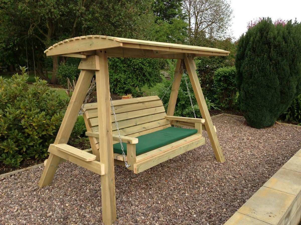 Swedish Redwood Swing Seat Sustainable Furniture