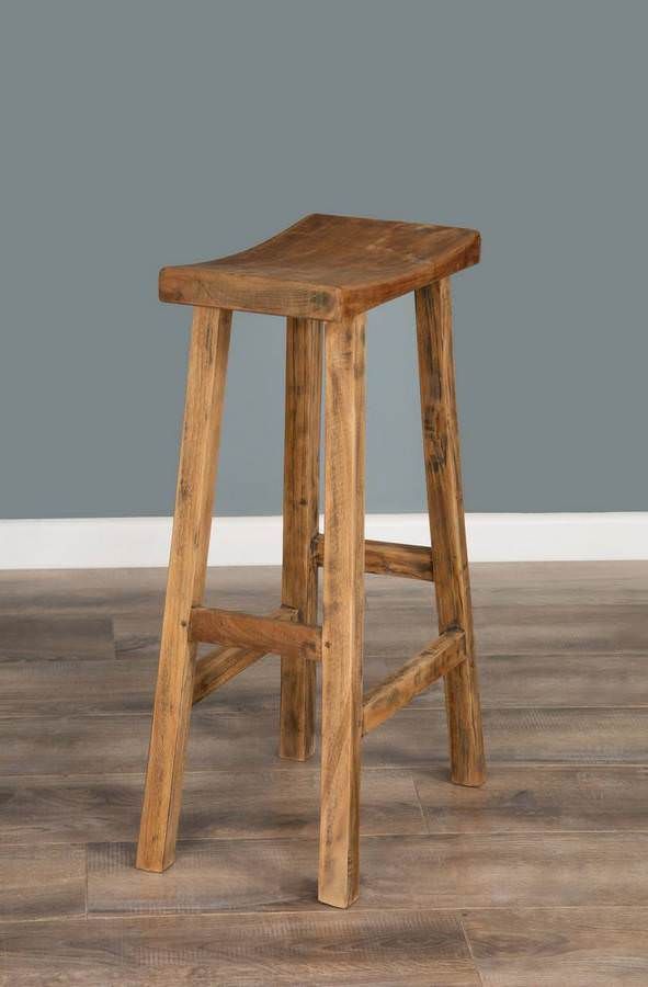 Reclaimed Teak Bar Stool Sustainable Furniture