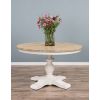 1.3m Country Pedestal Dining Table - 0