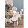 1.3m Country Pedestal Dining Table with 6 Ellena Chairs  - 5
