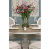 1.3m Country Pedestal Dining Table with 6 Ellena Chairs  - 8
