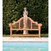 Lutyens Teak Garden Bench - 0