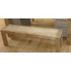 1.4m Reclaimed Elm Chunky Style Backless Bench - 1